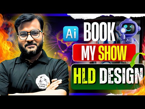 Seat Booking System Design | BookMyShow HLD & Database In Depth | Arvind Sir #viral #trending #trend