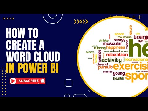 How to Create a Word Cloud in Power BI | Step-by-Step Guide