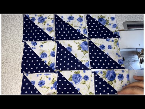 Beautiful patchwork: from idea to execution in 10 minutes\Making beautiful pieces easily and quickly