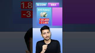 B.Com vs BBA | Which is better ? #shorts