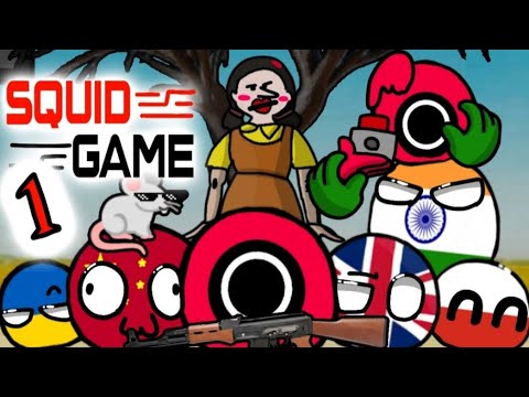 Countryballs school 🏫 (squid game first part🎮🎯) part 4