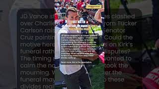 JD Vance Calls for Dignity as Kirk’s Legacy Sparks Dispute