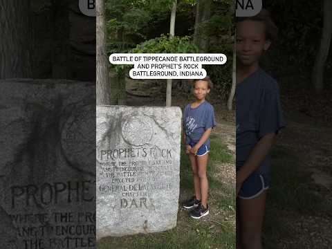 Battle of Tippecanoe National Historic Site #nativeamericanheritage #homeschool #roadschool #shawnee