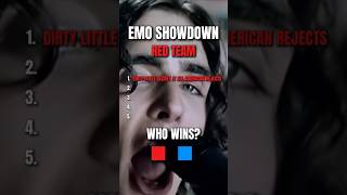 EMO SHOWDOWN 🔴 vs 🔵 (You’re Picking Sides) #myspaceera #warpedtour #emo #2000srockmusic #rockmusic