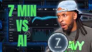 AI Mastering vs Human: 7 Minute Speed Challenge (Ozone 12 vs Manual Mastering)