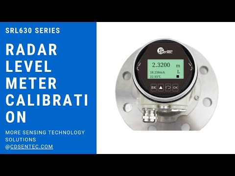 Radar level transmitter calibration || radar type level transmitter calibration