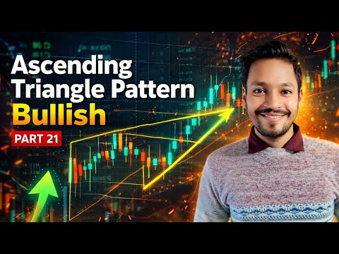 Ascending Triangle Pattern l Part 21l चढ़ते बाजार को अपना गुलाम बनाओ... Trader Vinod Singla..