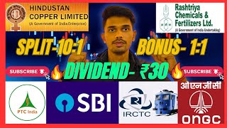 Dividend, Bonus & Split Stocks | Ex-Date | Smart Investor Strategy