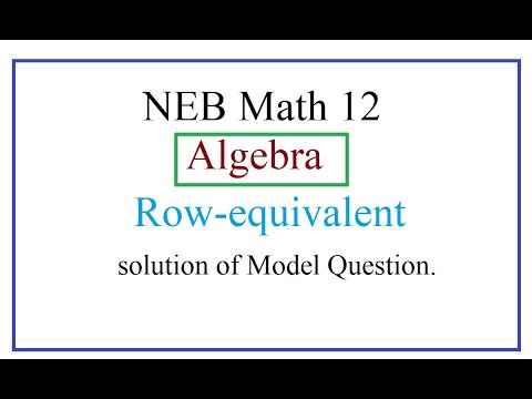 NEB Math 12 ( S.L.C.)