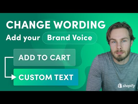Shopify - Easily Change Any Text In Your Store Using Languages