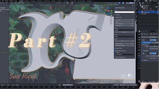 Saw Rival – High Poly Modeling Part 2 | 3D Tool Timelapse