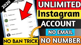 How To Create Instagram Fake Account 2020 | Instagram pr Fake Account Kaise Banaye | IG fake account