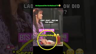 He exposed the truth on National TV 😂😬 #bts #taehyung #parkseojoon