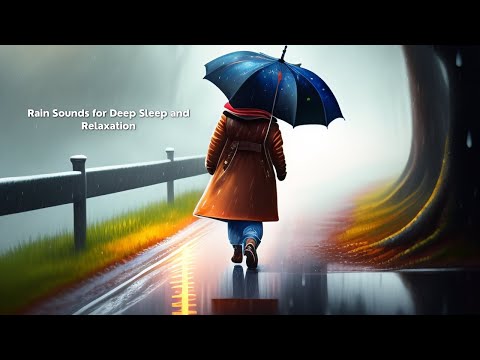 Calming rain sounds for sleeping for Deep Sleep and Relaxation