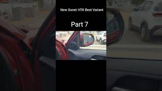 New Kia sonet Htk || part7 || Safety features #shorts #telugucarreview