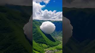 Rolling clouds ⛅ #clouds #nature #travel #shortsbeta #mountains #shorts