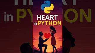 Heart Star Pattern in Python 💖 | Easy ASCII Art Tutorial#Python #Coding #LearnToCode