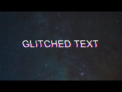 Text Glitch Effect With Sass | CSS Text Glitch Effect | No JavaScript