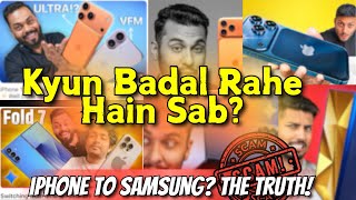 The Tech Influencer SCAM is Over! They Are Lying! iPhone To Samsung A Sudden(With Proof)
