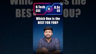 BTech CSE Vs BSc CS: Which One is Best For You in 2025? | BTech Vs BSC | Intellipaat #Shorts