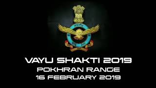 Vayushakti 2019 at Pokhran Range