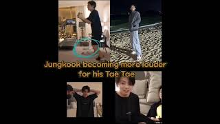 😱Taekook relation new video leaked!! Taekook becoming more louder these days!! #taekook #bts #jimin