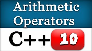 C++ Arithmetic Operators | CPP Programming Video Tutorials
