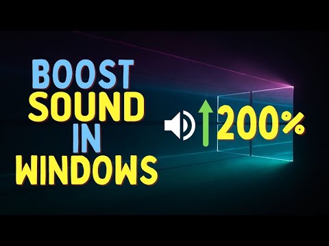 How To Enhance System Volume In Windows 7,8,10 || Increase Your Volume Upto 200%