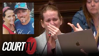 Defendant Karina Cooper Testifies on Direct in Husband's Murder Trial