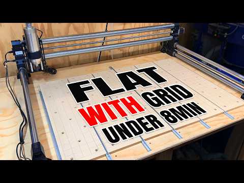 How To Surface & Grid Your Spoilboard The Right Way Every Time!