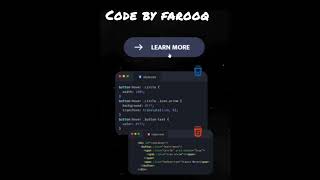 Future  Web Design creative button🔘✅ of learn more using #htmlcssfullcourse#javascriptcoding#foryou