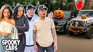 COUPLES CAR SWAP W/ B N S *SPOOKY DECOR CHALLENGE*