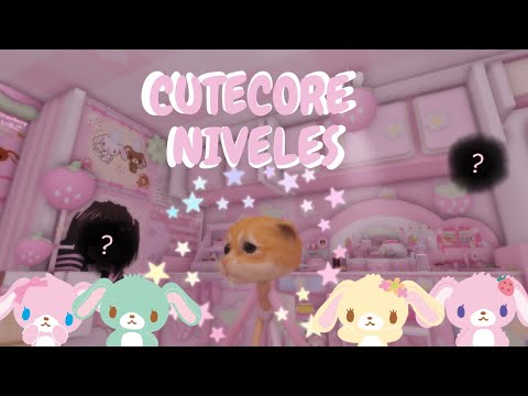 🎀probando niveles cutecore en roblox ლ(╹◡╹ლ) 🎀
