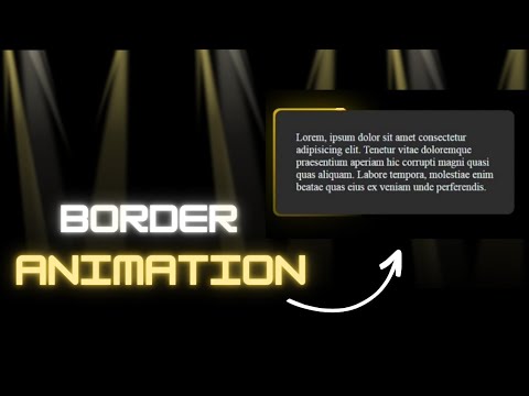 CREATE a STUNNING Border in Minutes! | using CSS