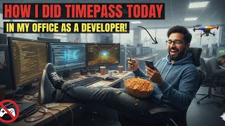 Life of a Developer: Timepass, Code, and Chaos in the Office (We all do this!)