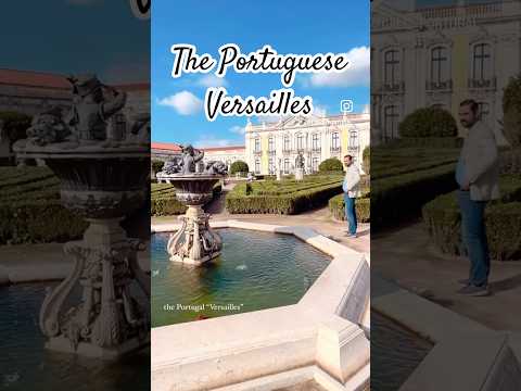 The Portuguese Versailles in Sintra Portugal - Palácio de Queluz #versailles #portugal #sintra