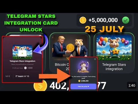 HAMESTAR KOMBAT DAILY COMBO CARD NEW UPDATE PLEASE SUBSCRIBE TO MY YOUTUBE CHANNEL