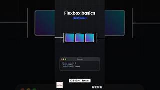 🔥 Flexbox basics - CSS || Solve It Smart