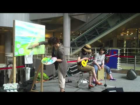 2011.5/15 "RAF x カミヒラヨウコ"「ライブペイント x ウクレレライブ」③