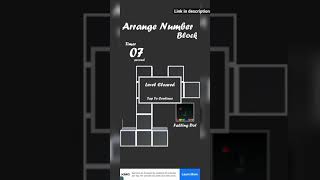 Arrange Number Block || Google Play Store || Level 04 || Unity || Grailads || Subham Rawat