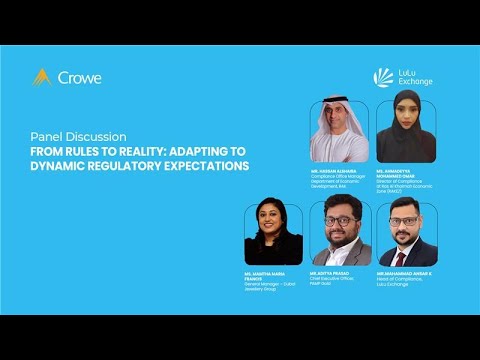 Panel Discussion: AML & Compliance – From Rules to Reality