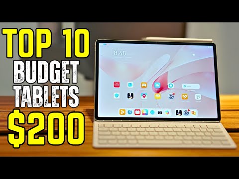  10 Best Budget Tablets Under $200 In 2026!!!