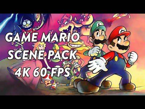 Game Mario Scene Pack 4K