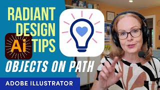 Radiant Rays with Illustrator Symbols + Objects on Path