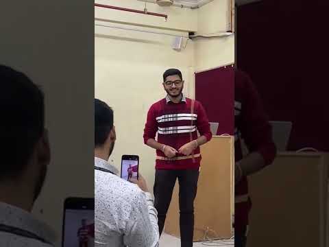 Performed Mere Samne Wali Khidki Par || Last Day of Semester ❤️✨