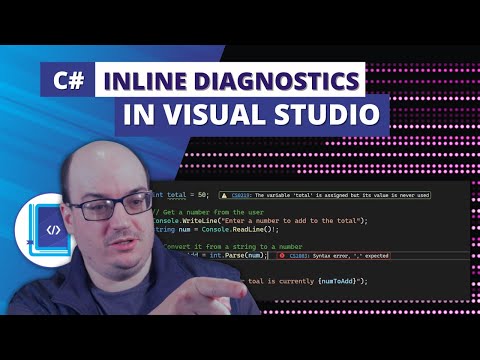 C# Inline Diagnostics in Visual Studio