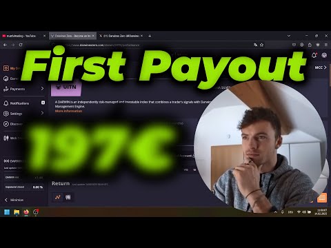Got my first payout with DarwinexZero!