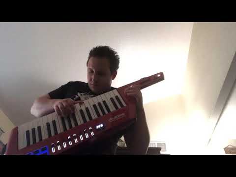 Trying Out My New Keytar