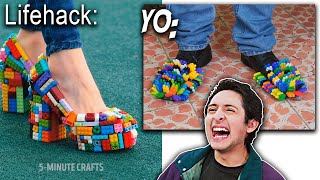 Lifehacks I Try When I'm Bored!! - Jexs