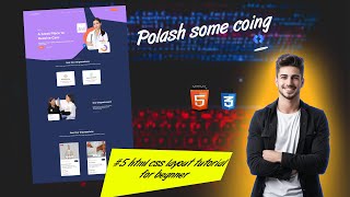 HTML CSS task tutorial for beginner | And Basic To Advance Layouts For Beginner. | HTML CSS